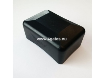 Zaunbefestigungen Kunststoffkappe für Stange 60 * 40mm - schwarz