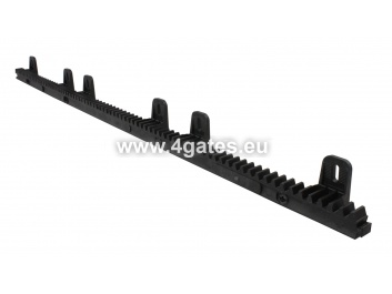 Rack for sliding gate No.1 / metal with polymer overlay 1m