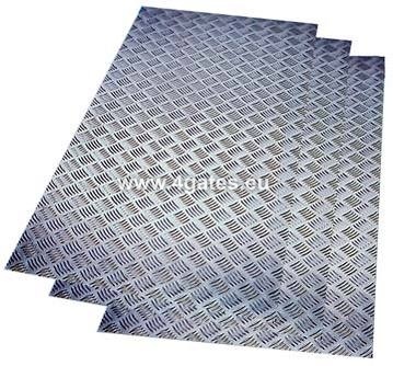 Tread plate (checker plate) - Aluminium; 3,0*1000*2000 mm