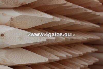 Wooden Posts D130 (50 pc.)