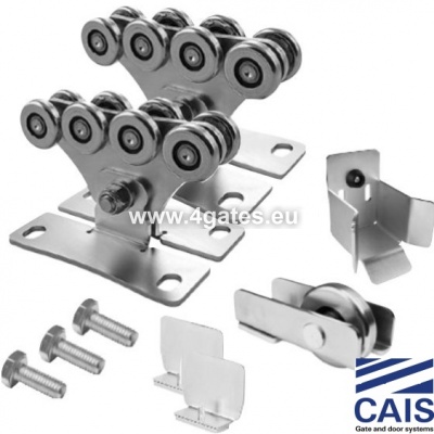Sliding door fittings up to CAIS 700 kg (galvanized)