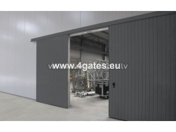 Suspended gate - insulated