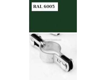 Zaunbefestigungen Standardschelle RAL 6005 48mm