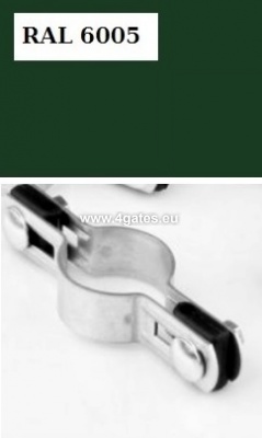 Fence anchorages Standard shackle RAL 6005 48 mm