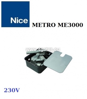 Sūpynės vartų automatika NICE METRO ME3000 / požeminė instaliacija