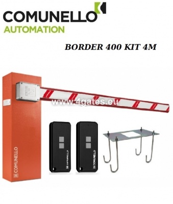 Automātiskās barjeras komplekts COMUNELLO BORDER 400 KIT 4M