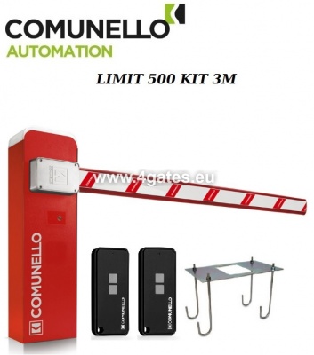 Automātiskās barjeras komplekts COMUNELLO LIMIT 500 KIT 3M