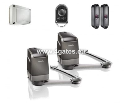 Double gate automation system  Somfy AXOVIA 3S IO EE kit