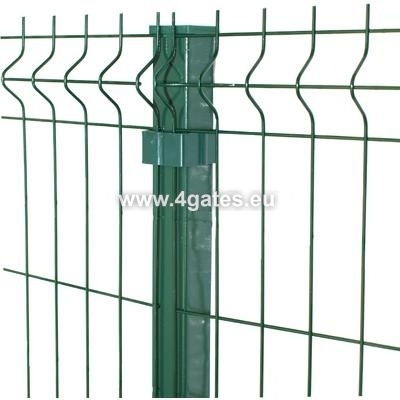 Panel H1530 / Wire 4mm / Galvanized + RAL6005 / Green