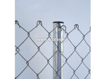 Galvanized Round Fence Post with a Cap ø 48 mm, Height – 2300 mm