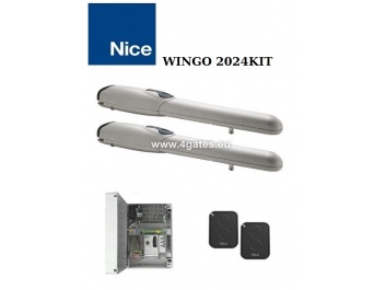 Double gate automation system NICE WINGO 2024KIT (Up to 4M)