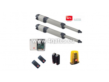 Dvivėrių vartų automatika BFT KUSTOS BT B40 24V KIT (IKI 6M)