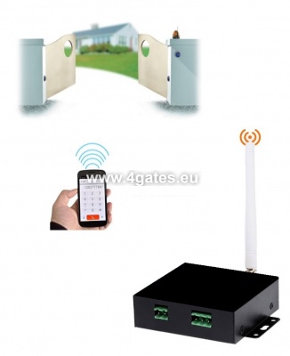 GSM Kontrollenhet, portkontroller, fjernkontroll