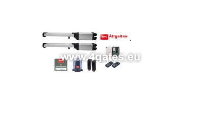 Kahe poolega väravate automaatika BFT PHOBOS VELOCE BT B35 INT KIT (Līdz 6M)