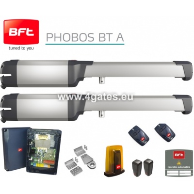 Automatisierungsanlagen für zweiflügelige Tore BFT PHOBOS BT A40 24VKIT (BIS 6M)