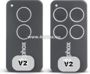 V2 PHOX2-433 / PHOX4-433 remote control 2-channel / 4-channel.