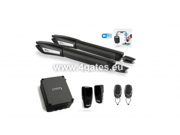 Dvivėrių vartų automatika MOTORLINE PROFESSIONAL JAG 600 (IKI 8M) KIT 230V AC
