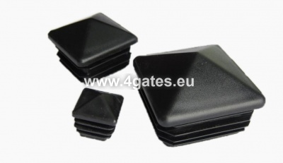 Plastmasas korķis caurulēm piramīdveida  20x20x0.8-3 mm