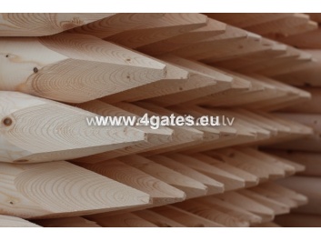 Wooden Posts D80 (120 pc.)