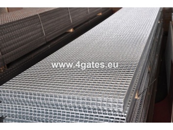 Galvanized welded steel grating SP; 34x76/40x3; 6100x1000 mm