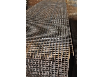 Black welded steel grating SP; 34x38/30x2; 6100x1000 mm