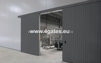 Suspended gate - insulated