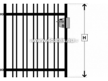 Pedestrian Gates LUX STYLE