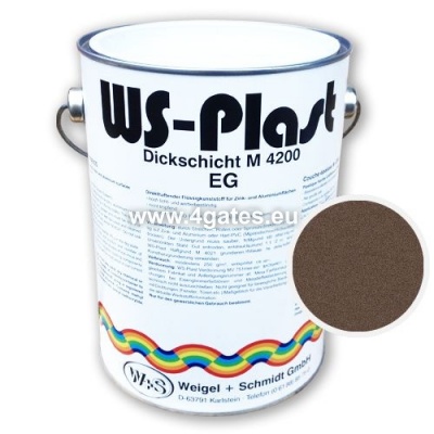 Metallic Amber paint WS-Plast 0019