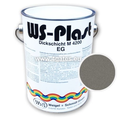 Krāsa gaišais grafīts WS Plast 0010