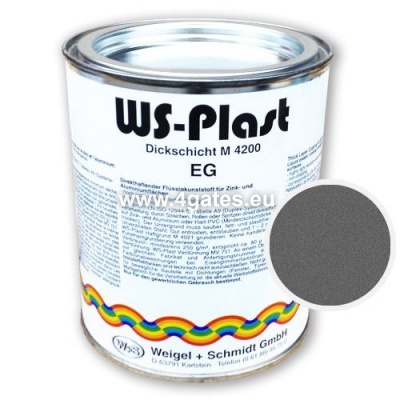 Краска WS-Plast 0003 металлик-графит