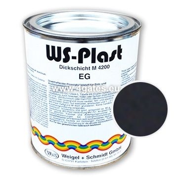 Black Metallic paint WS-Plast 0009 11kg