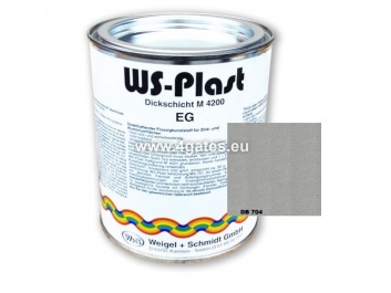 Krāsa pelēka WS Plast DB704