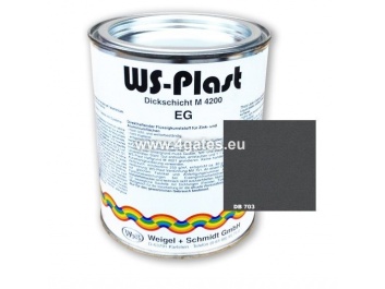 Krāsa pelēka WS Plast DB703