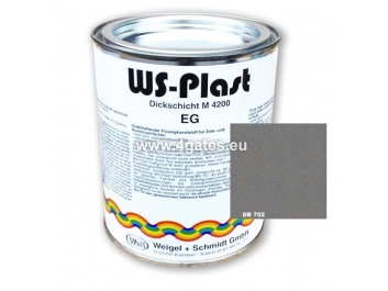 Krāsa pelēka WS Plast DB702