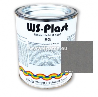 pilka spalva WS Plast DB 702