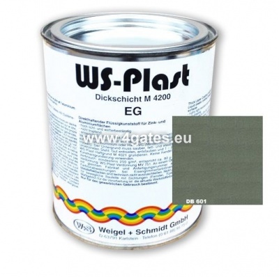 Krāsa zaļa WS Plast DB 601