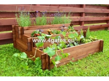 Raised bed for vegetables