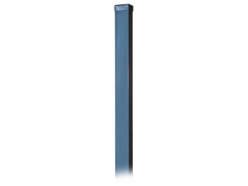 Kvadratinis stulpas – dažytas, cinkuotas, RAL 7016 ; 40x60x1500 mm