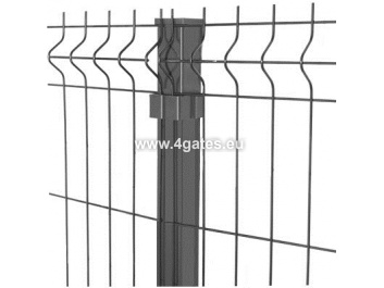Панель Забор H1730 / Провод 5мм / Оцинкованный + RAL7016 / Серый