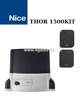 Автоматика для откатных ворот NICE THOR KIT 1500