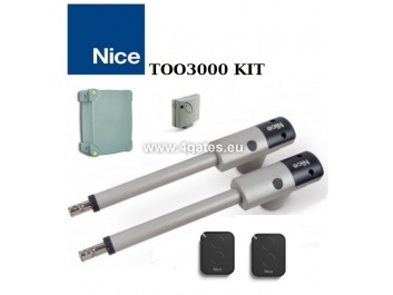 Автоматика для двустворчатых ворот NICE TOO3000 KIT (дo 6M) 230V