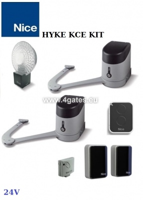 Dvivėrių vartų automatika NICE HYKE KCE KIT (IKI 7M) (OPERA)