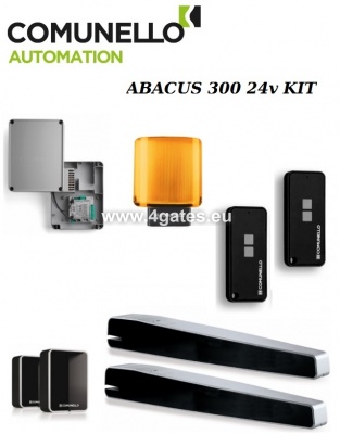 Double gate automation system COMUNELLO ABACUS 300 24V KIT
