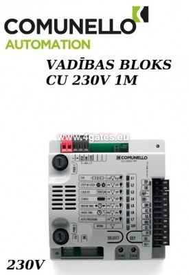 Vadības bloks COMUNELLO CU 230V 1M BASIC