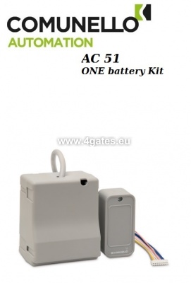 Bateriju komplekts 24V motoriem COMUNELLO AC 51 ONE Technology