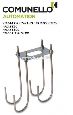 Pamatu enkuru komplekts COMUNELLO MAST50 / MAST100 / MAST TWIN100