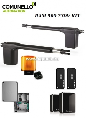 Dvigubo svyravimo vartų automatika COMUNELLO RAM 500 230V KIT