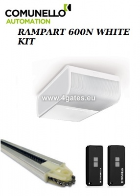 Liftų vartų automatika COMUNELLO RAMPART 600N WHITE KIT