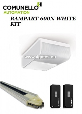 Stellantrieb für Hubtüren COMUNELLO RAMPART 600N WHITE KIT