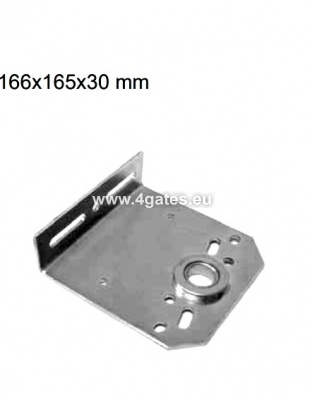 Central axis bracket 166x165x30mm